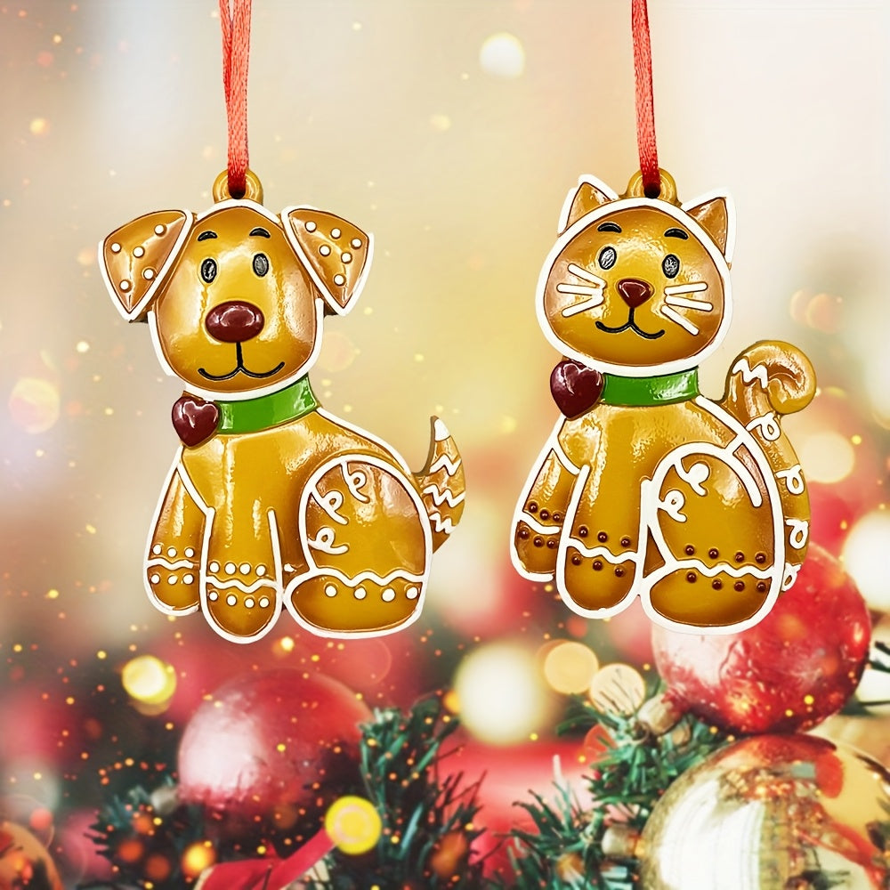 DIY Personalized custom pendant, resin material, family Christmas decoration pendant that can be customized with names/words