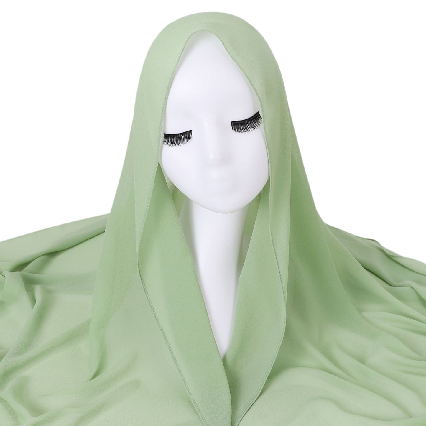 86 color pearl chiffon bubble headscarf, women's hijab scarf