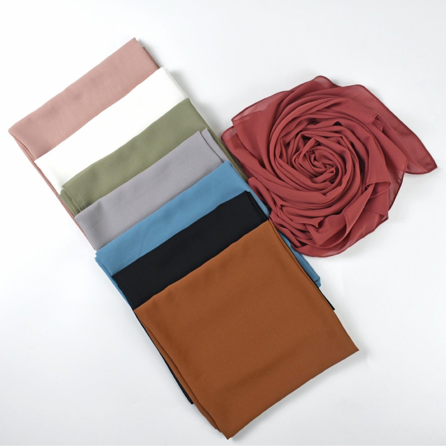 Pearl chiffon scarf 90 square scarf Middle East Africa headscarf fashion silk scarf  hijab