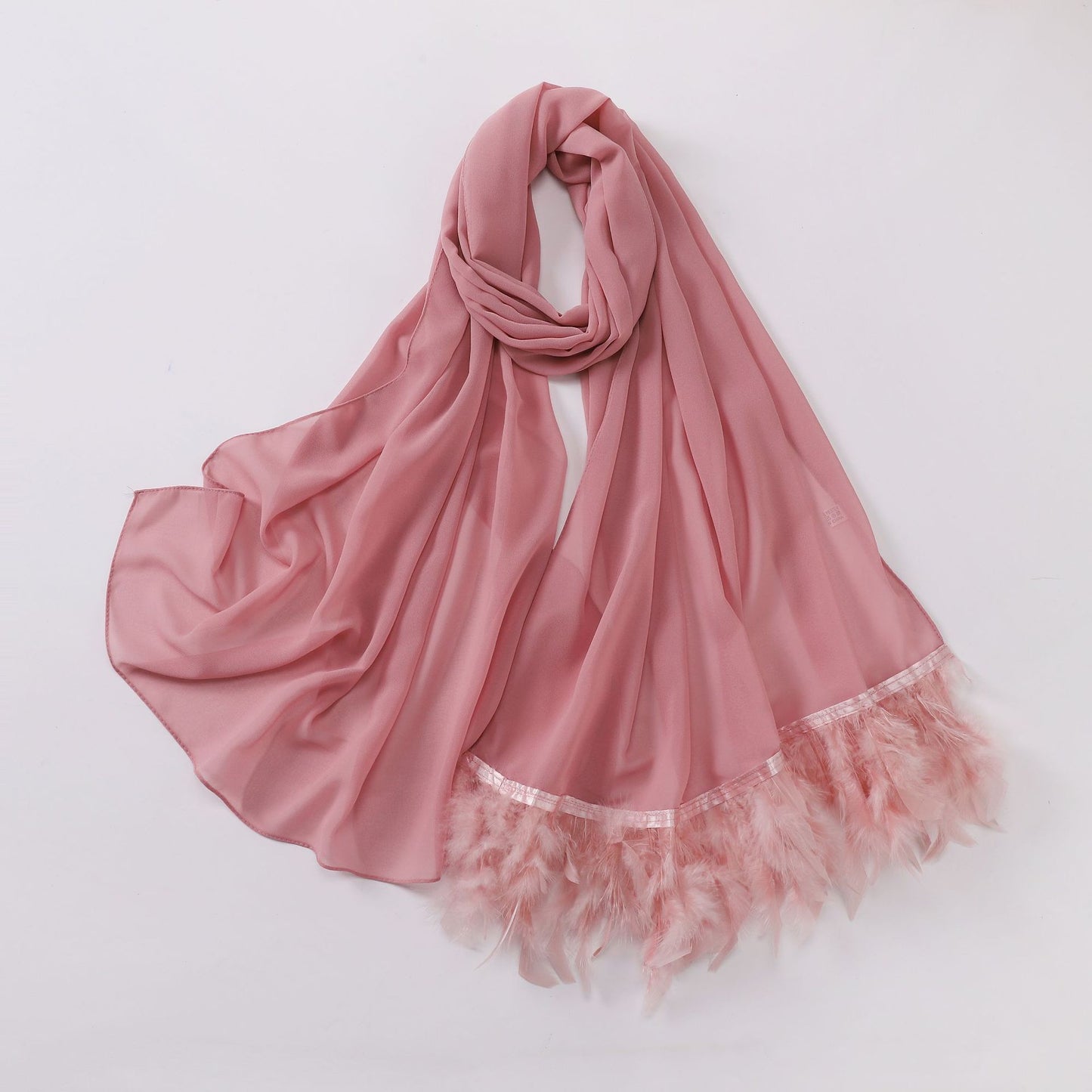 75D pearl chiffon malaysian headscarf yarn scarf turkey hair scarf middle east Africa hijab