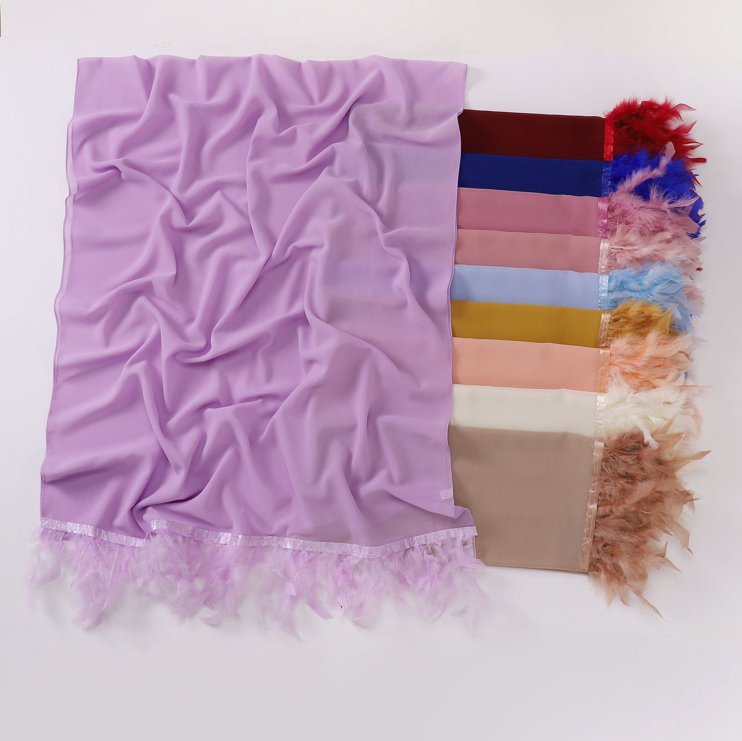 75D pearl chiffon malaysian headscarf yarn scarf turkey hair scarf middle east Africa hijab