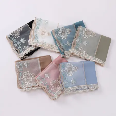 Chiffon Hijab detail