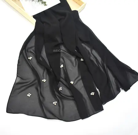 Chiffon Hijab detail