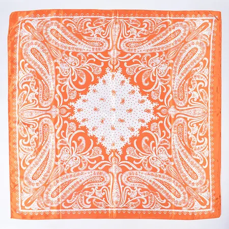 Vintage Scarf Shawl – 90 × 90 cm detail