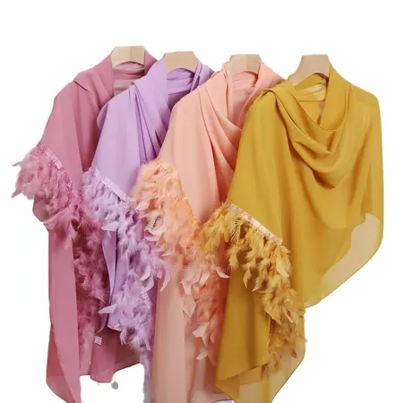 Chiffon Hijab detail