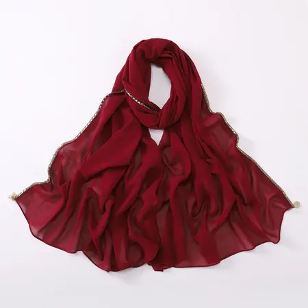Chiffon Headscarf detail