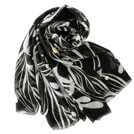 Printed Scarf Shawl – 180 × 88 cm detail