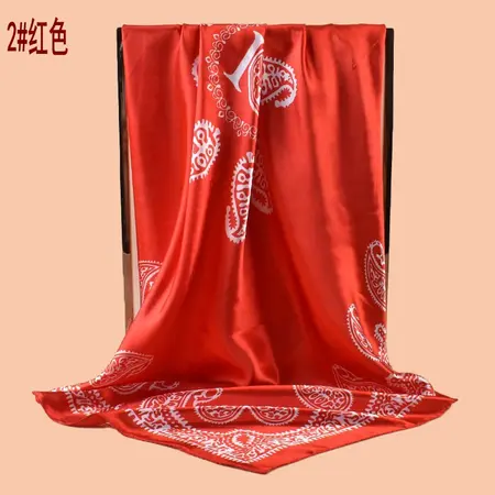 Floral Scarf Shawl – 90 × 90 cm detail
