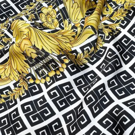 Silk Scarf Shawl – 90 × 180cm detail