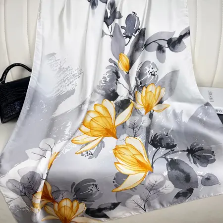Floral Scarf Shawl – 90 × 180cm detail