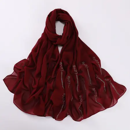Chiffon Hijab detail