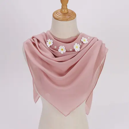 Chiffon Scarf Shawl detail
