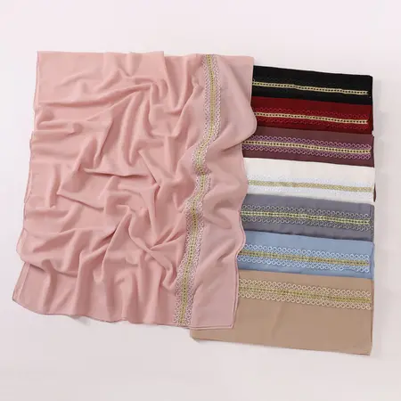 Chiffon Headscarf detail