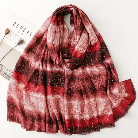 Silk Scarf Shawl – 180 × 88 cm detail
