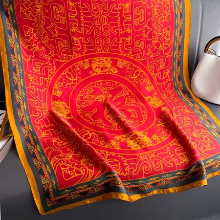 Printed Scarf Shawl – 90 × 180cm detail