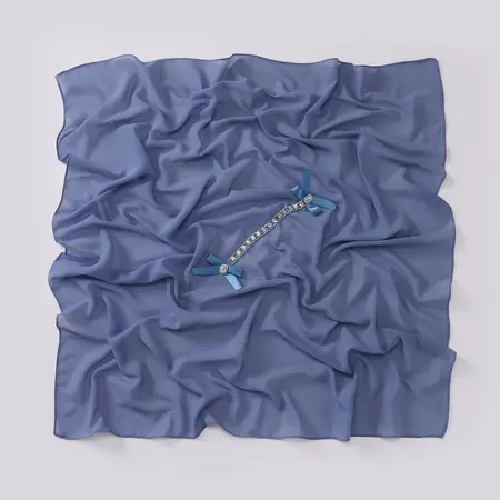 Chiffon Scarf Shawl detail