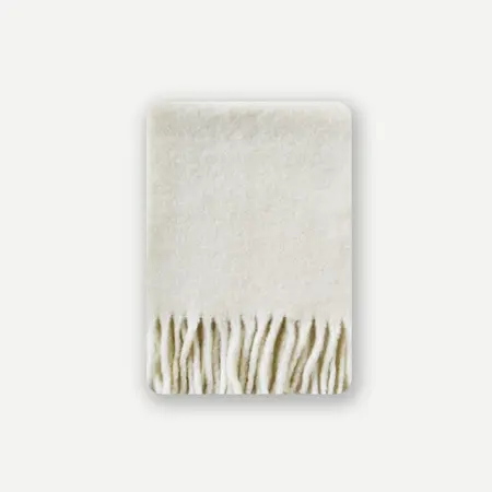Women's 40% Wool Solid Color Scarf Shawl – 220 × 30 cm detail