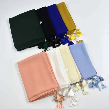 Chiffon Floral Hijab