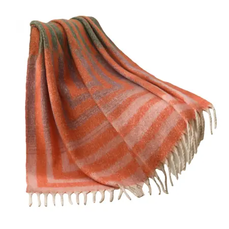 Striped Scarf Shawl – 165 × 125 cm detail