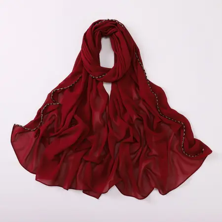 Chiffon Scarf Shawl detail