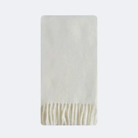 Women's Wool Blend Scarf Shawl – 210 × 32 cm detail