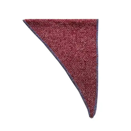 Women's Wool Blend Floral Knit Scarf Shawl – 110 × 40 cm detail