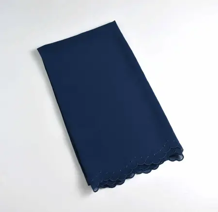 Chiffon Embroidered Hijab detail