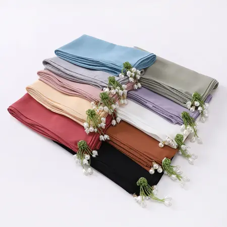 Chiffon Scarf Shawl detail