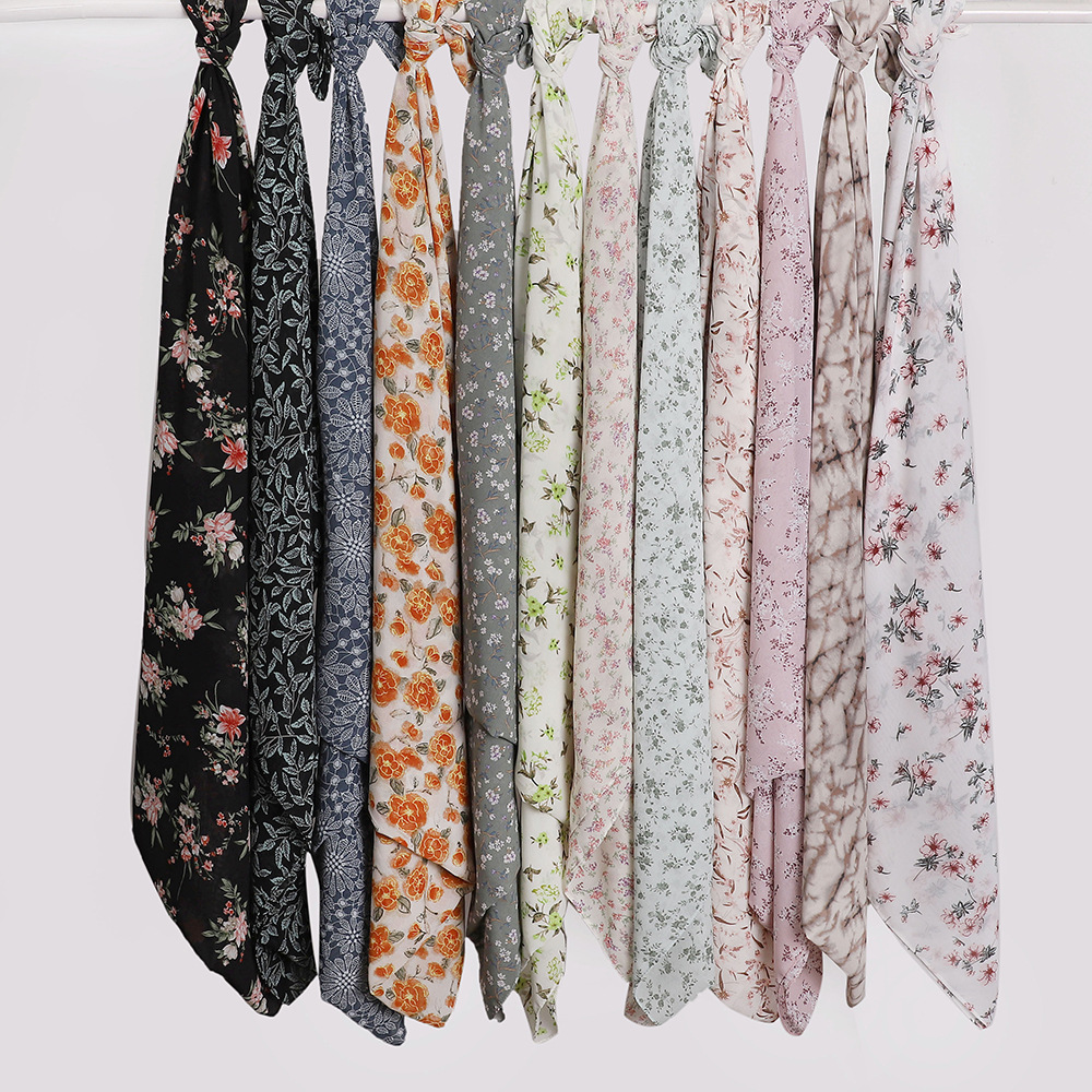 Chiffon Printed Hijab