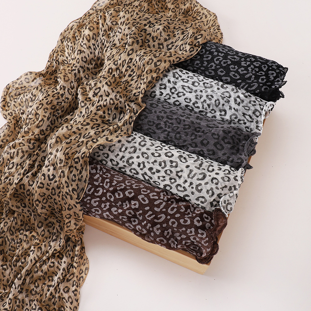 Leopard Print Hijab