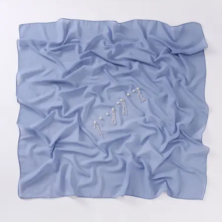 Chiffon Headscarf detail