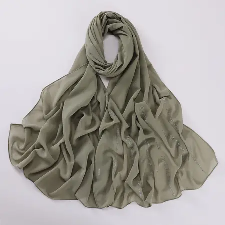 Chiffon Hijab detail