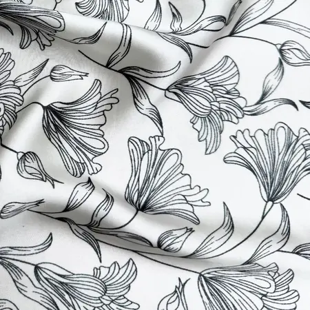 Silk Scarf Shawl – 90 × 180cm detail