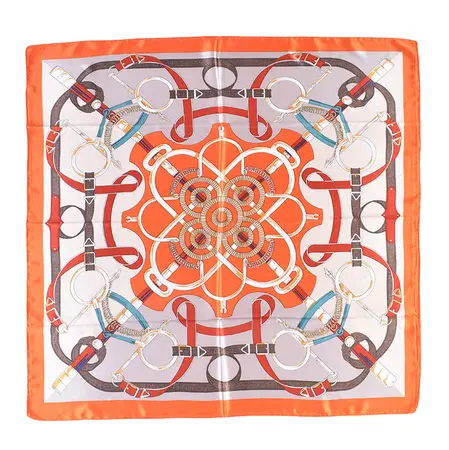 Printed Scarf Shawl – 90 × 90 cm detail