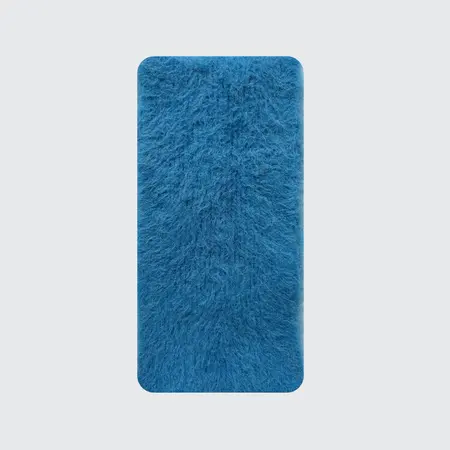 Women's 78% Alpaca Solid Color Knit Scarf Shawl – 160 × 18 cm detail