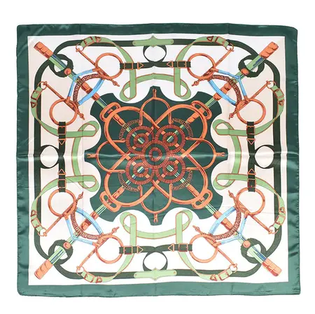 Printed Scarf Shawl – 90 × 90 cm detail