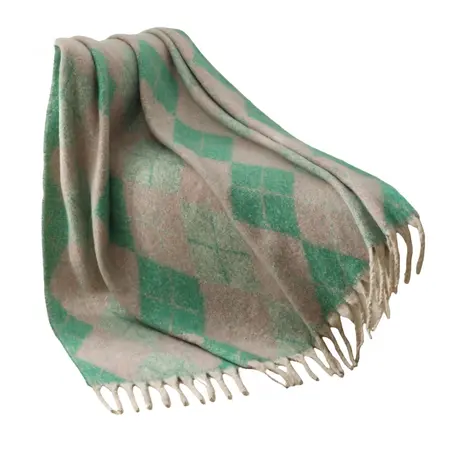 Jacquard Scarf Shawl – 165 × 125 cm detail