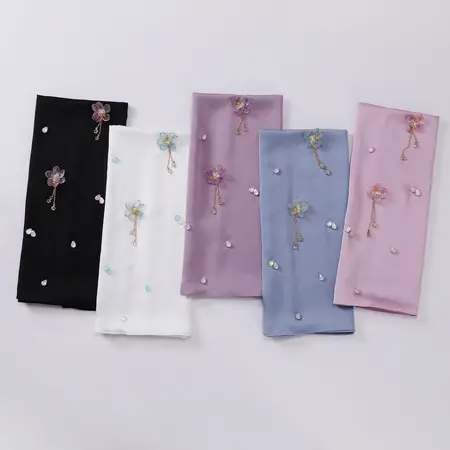 Chiffon Floral Hijab