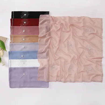 Chiffon Scarf Shawl detail