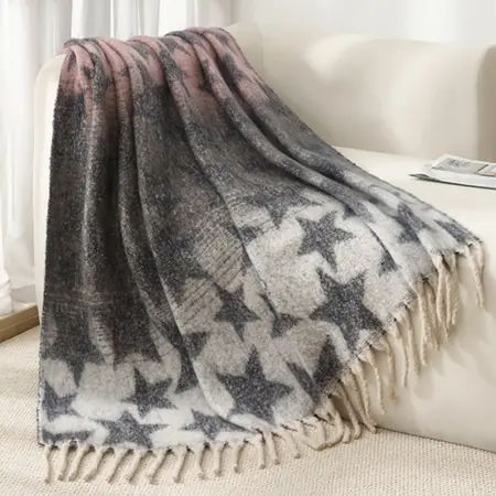 Jacquard Scarf Shawl – 165 × 125 cm detail