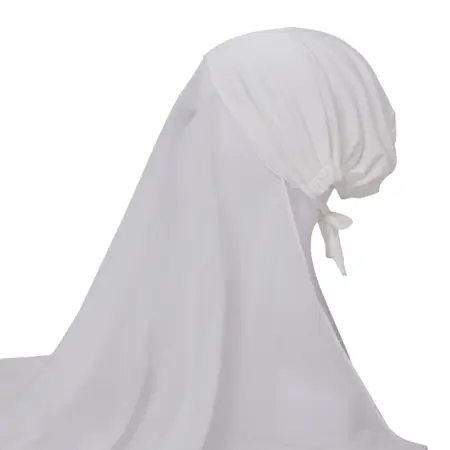 Chiffon Headscarf detail