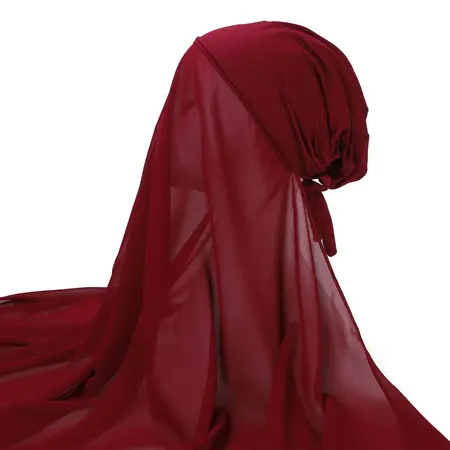 Chiffon Headscarf detail