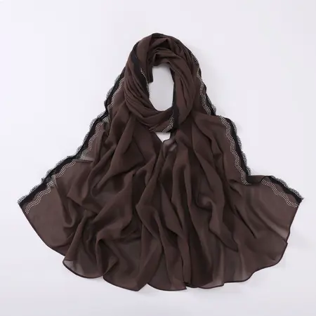 Chiffon Headscarf detail
