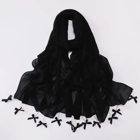Chiffon Scarf Shawl detail