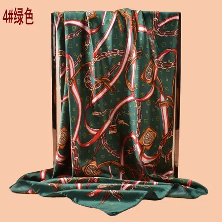 Printed Scarf Shawl – 90 × 90 cm detail