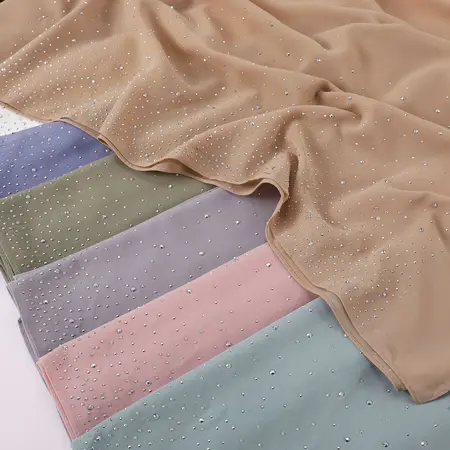 Chiffon Hijab detail