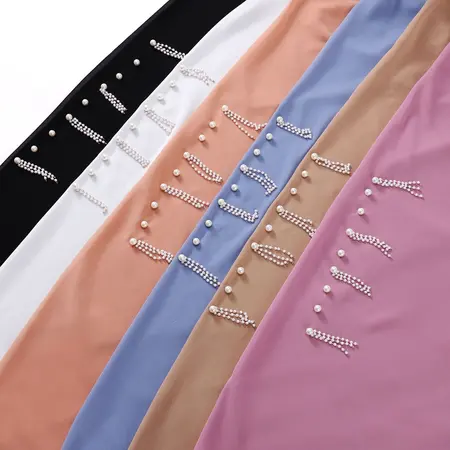 Chiffon Headscarf detail