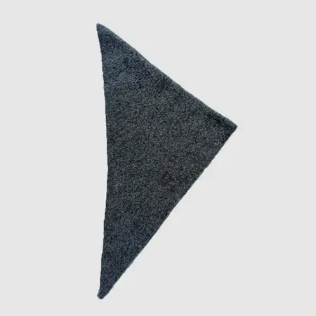Women's 30% Wool Blend Knit Scarf Shawl – 100 × 42 cm detail