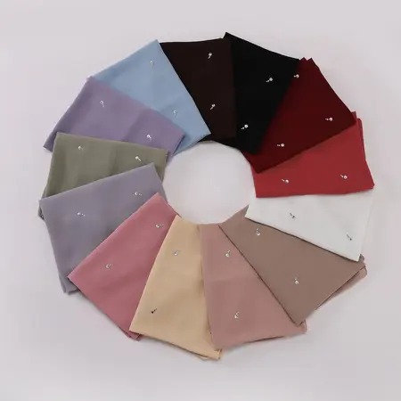 Chiffon Hijab detail