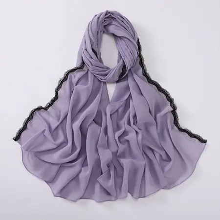 Chiffon Headscarf detail
